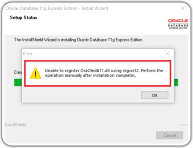 Oracle 11g/19c/21c Database Connection Error/Issue - GPoint